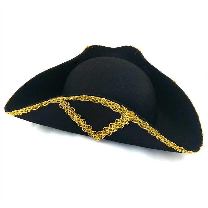 Шляпа "Пират" Золотой кант