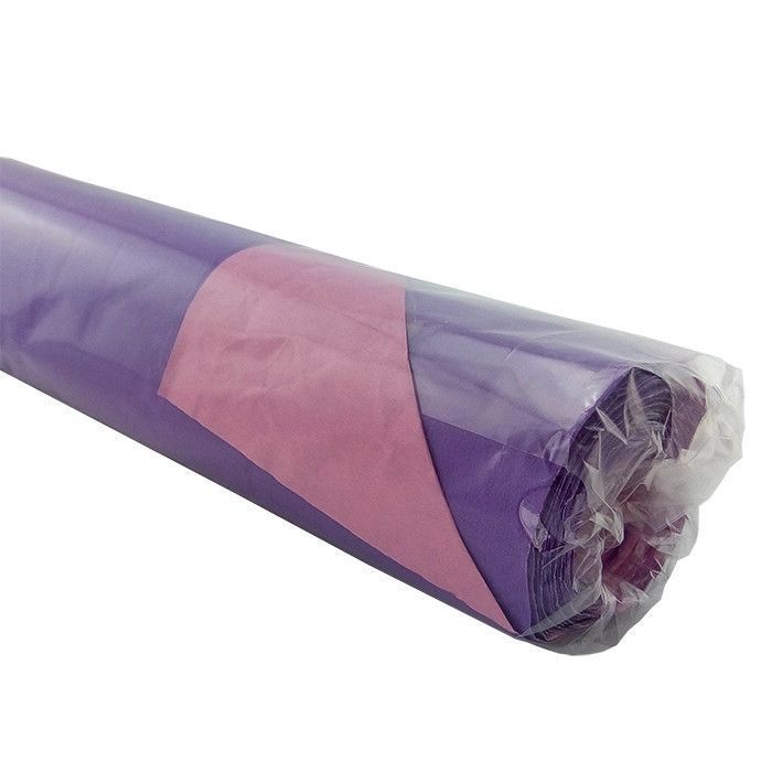 Бумага упаковочная Эколюкс (жатая) Сиреневая - Розовая