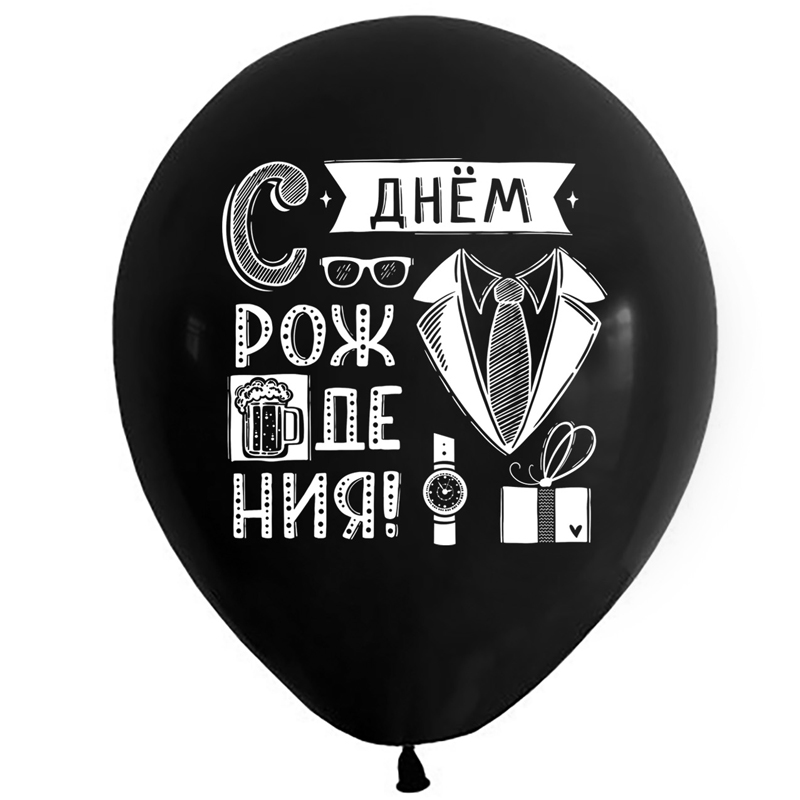 СДР Комплименты для него, Ассорти Пастель, латексный шар