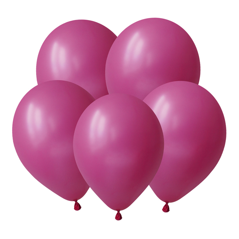 Фуксия, Пастель / Fuchsia, латексный шар
