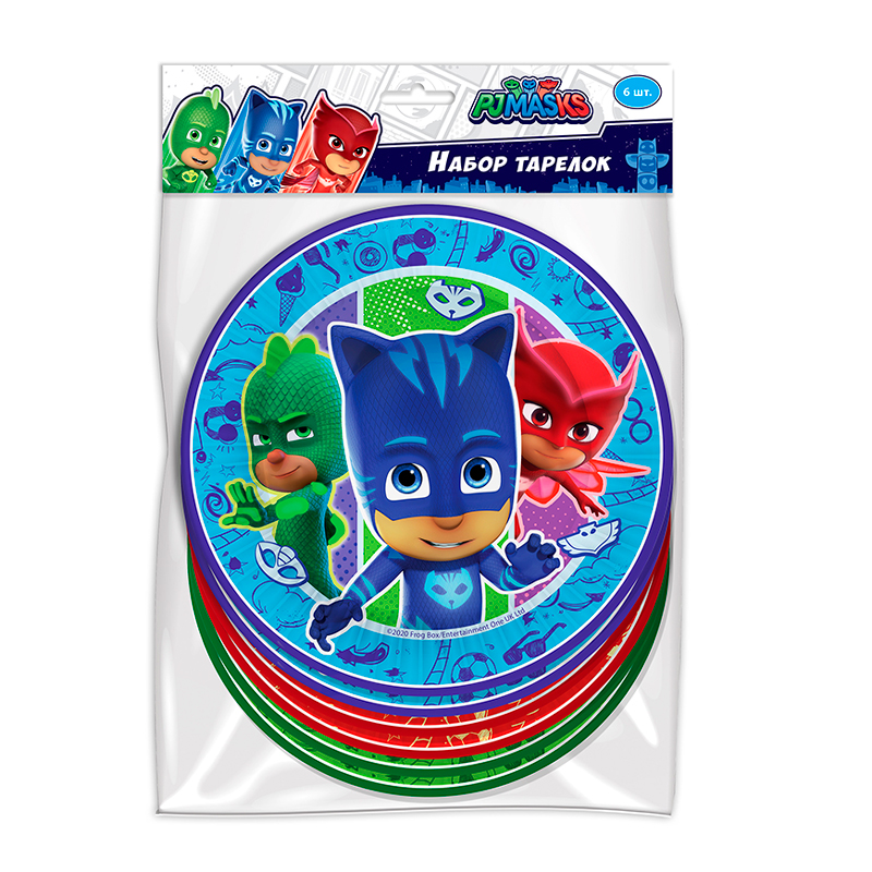 Тарелки "Герои в масках" / PJ Masks 