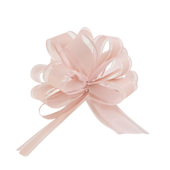 Подарочный Бант-шар "Идеал" Персиковый