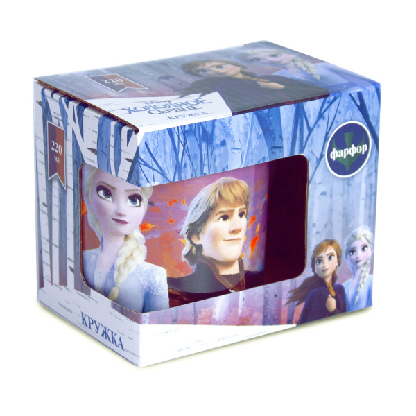Кружка в подарочной упаковке "Холодное сердце 2", фарфор / Frozen II