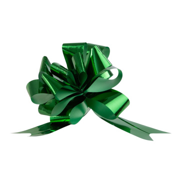 Подарочный Бант-шар "Металлик" Зеленый