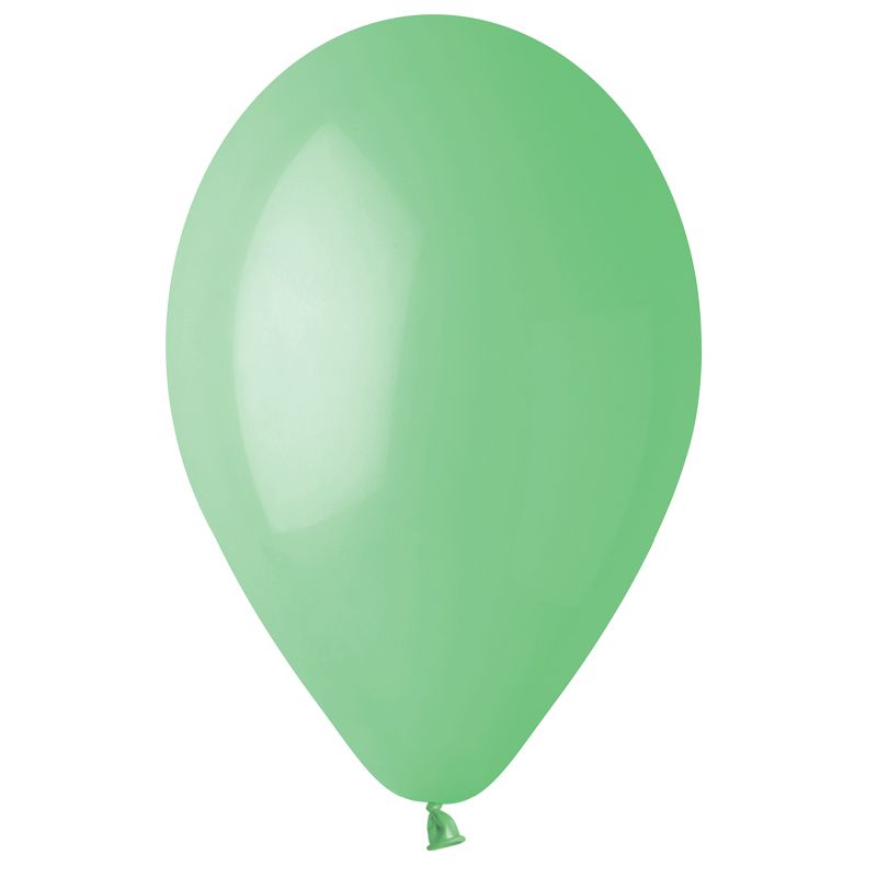 Мятный 77, Пастель /  Mint Green 77, латексный шар