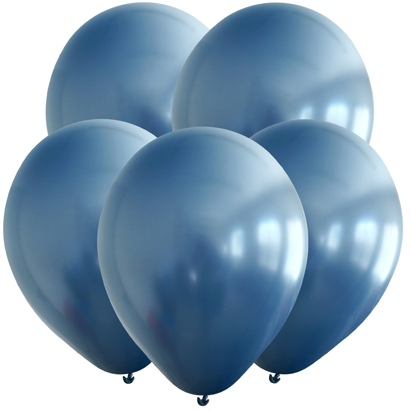 Темно-синий, Пастель / Navy Blue, латексный шар