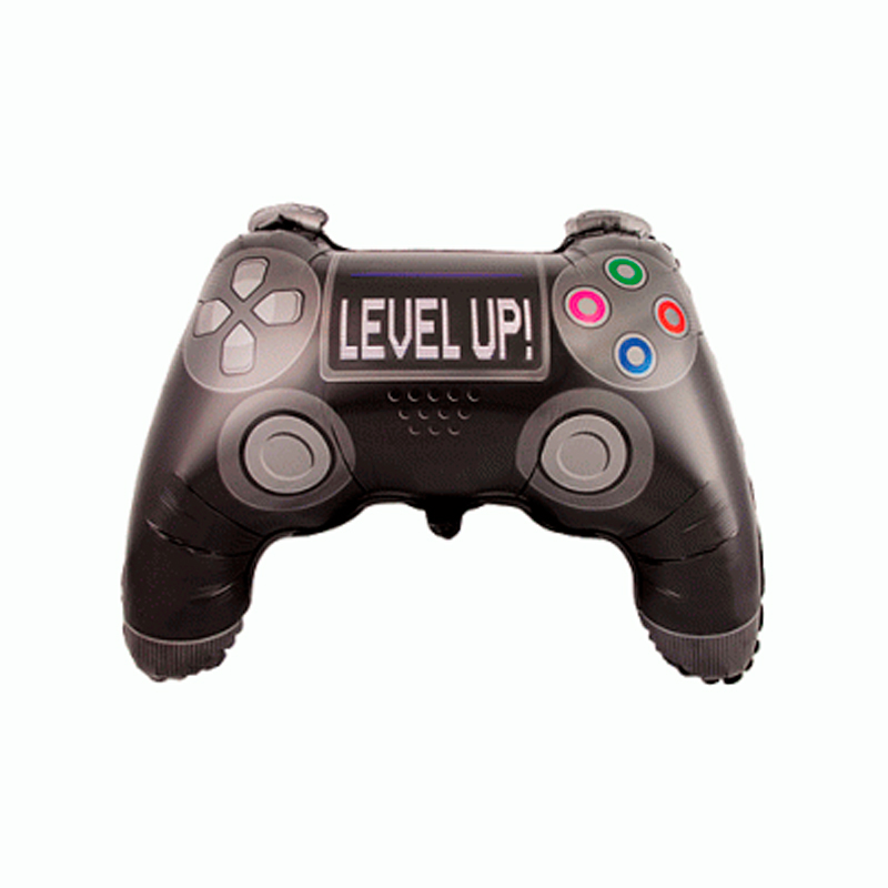 Джойстик Level up мини, фольгированный шар