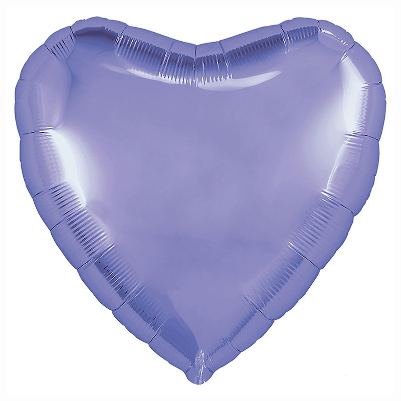 Сердце Фиолетовый Пастельный