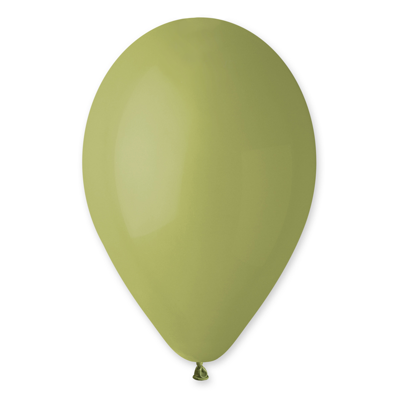 Оливковый 98, Пастель / Green Olive 98 / Латексный шар