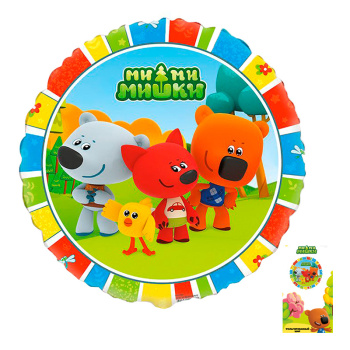 Ми-Ми-Мишки в упаковке, фольгированный шар