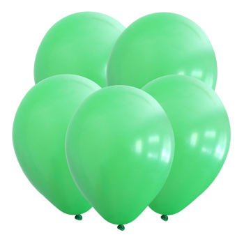 Зеленый, Пастель / Green, латексный шар