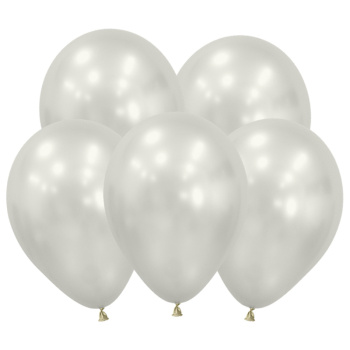 Устрично-белый, Шелк / Oyster White, Латексный шар