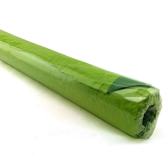 Бумага упаковочная Эколюкс (жатая) Темно-зеленая - Салатовая
