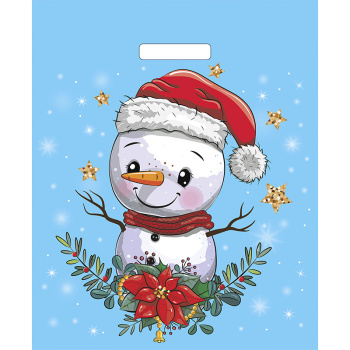 Пакет полиэтиленовый с вырубной ручкой «Весельчак»