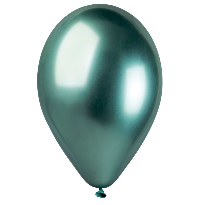 Хром Зеленый 93, Металл / Shiny Green 93, латексный шар
