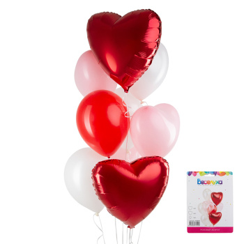 Набор шаров "Розовый Жемчуг" 9 в 1