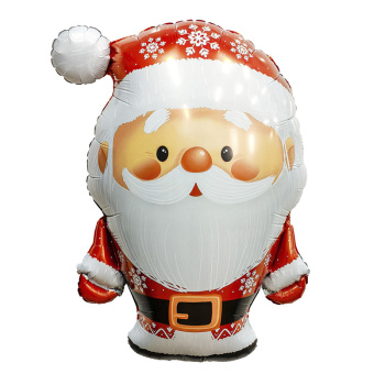 Дед Мороз в упаковке, фольгированный шар