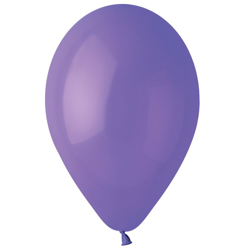 Фиолетовый 08, Пастель / Purple 08 / Латексный шар