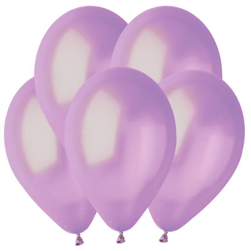 Сиреневый 63, Металл / Lilac 63, латексный шар
