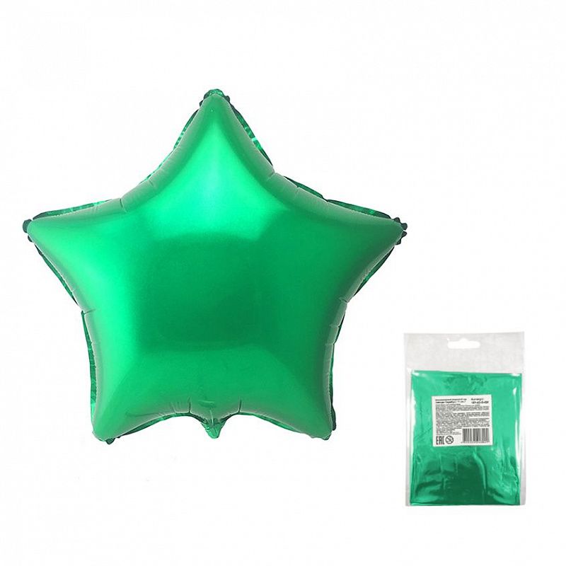 Звезда Зеленый в упаковке / Green