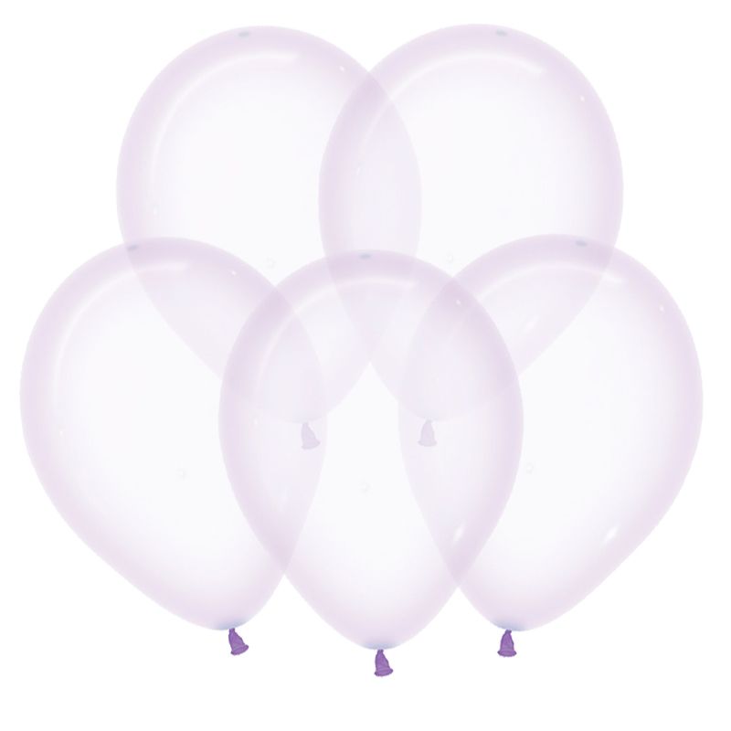 Сиреневый, Кристальные шары (Кристал Пастельный) / Lilac / Латексный шар