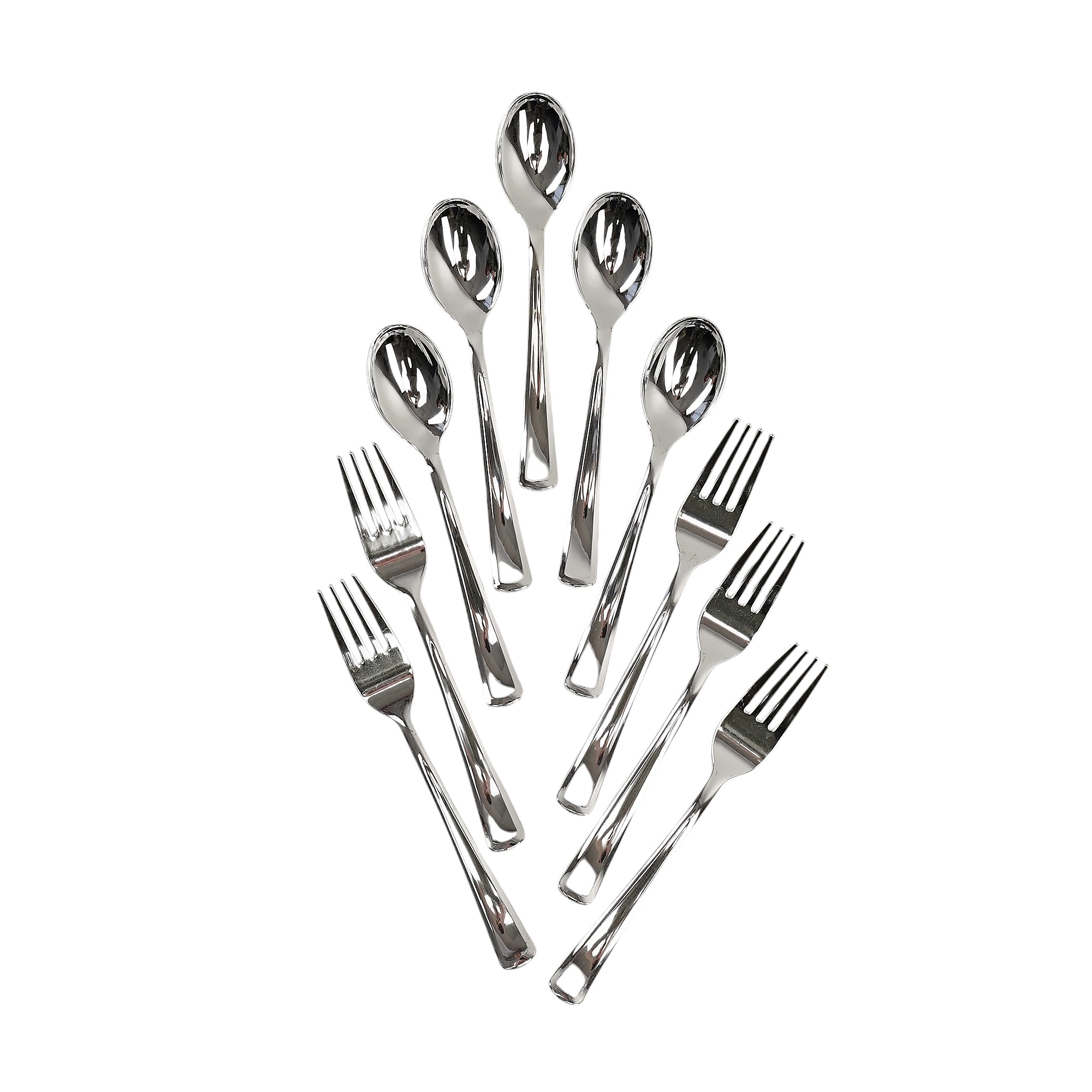 Набор столовых приборов Серебро (вилки, ложки)