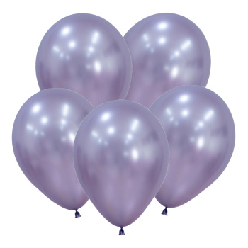 Светлый аметист, Шелк / Light Amethyst, латексный шар
