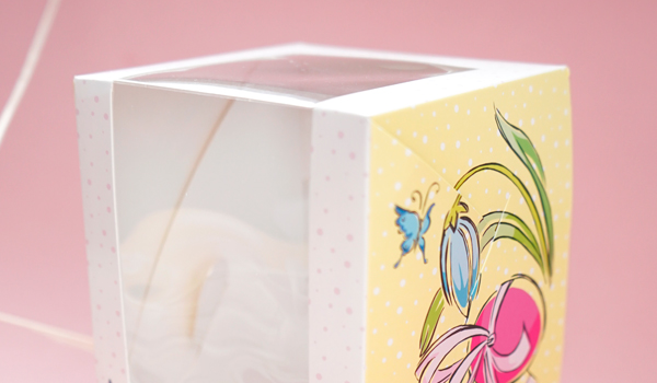 Коробка с окном, Светлой Пасхи