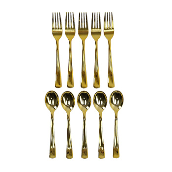 Набор столовых приборов Золото (вилки, ложки)