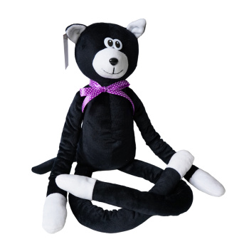 Мягкая игрушка "Кот обнимашка", Черный