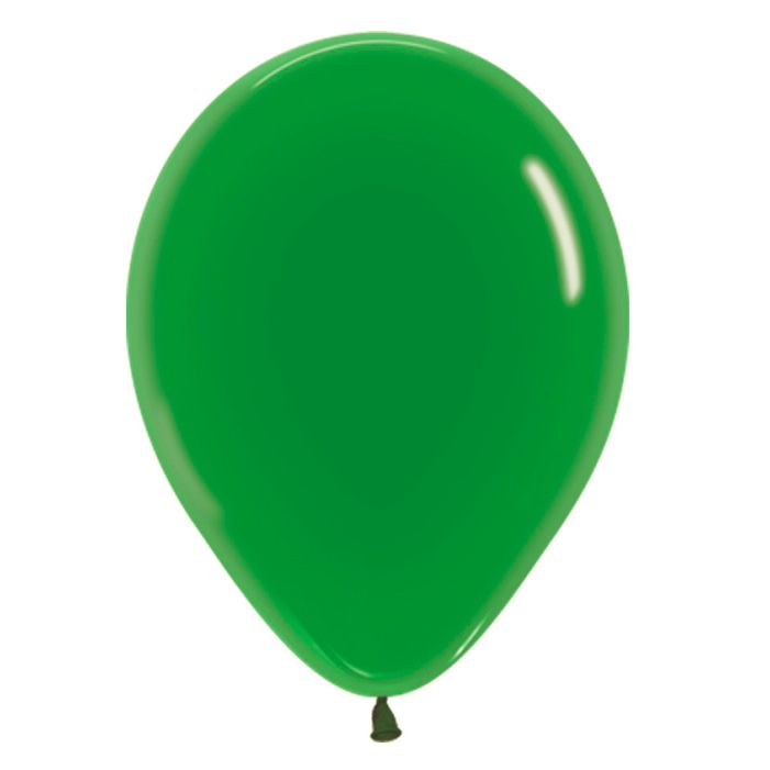 Зеленый, Кристал / Green / Латексный шар