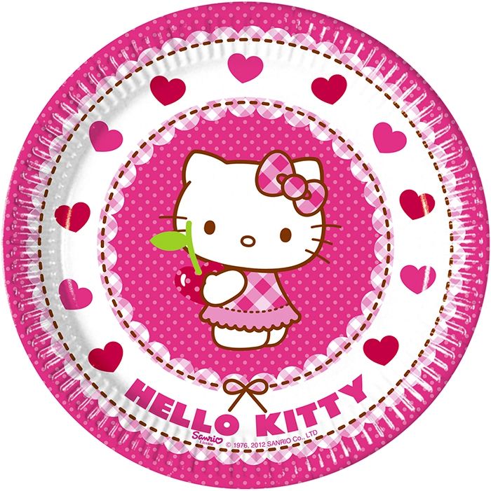 Тарелки "Хэллоу-Китти" / Hello Kitty Hearts