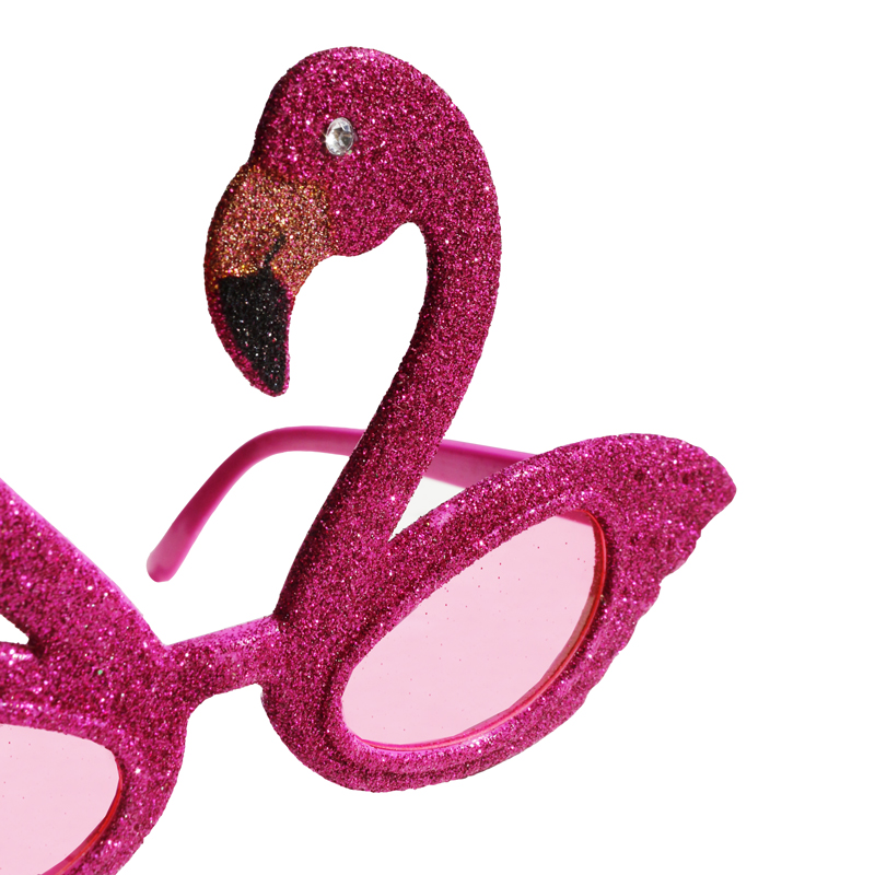 Карнавальные очки "Фламинго"