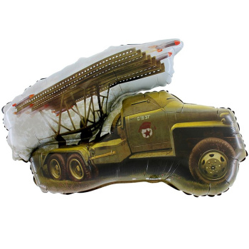 Боевая машина (дизайн ООО БРАВО), фольгированный шар