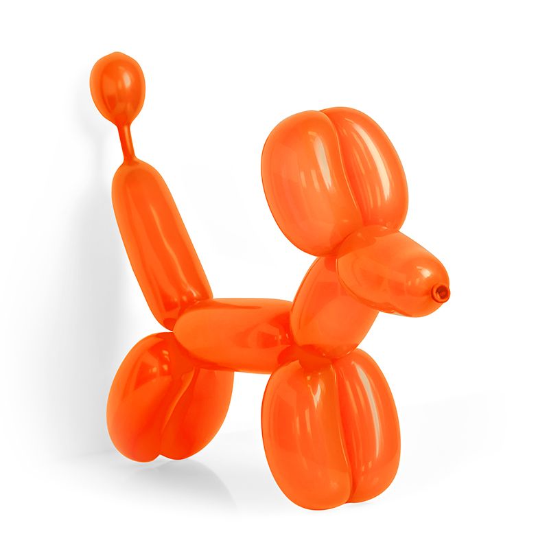 ШДМ Оранжевый, Пастель / Orange, латексный шар