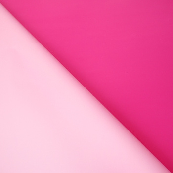 Пленка для цветов матовая двухсторонняя, Нежно-розовая - Фуксия / листы