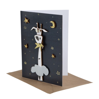 Открытка "Жираф". Ручная работа