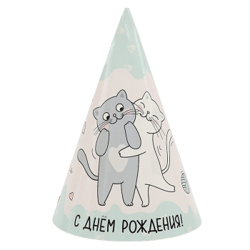 Колпачки СДР Милые Котики / 6 шт. / 