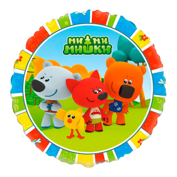 Ми-Ми-Мишки, фольгированный шар