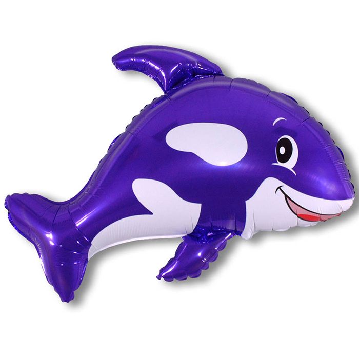 Дружелюбный кит (фиолетовый) / Whale