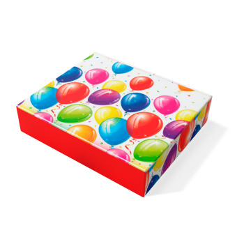 Коробка складная "Воздушные шары"