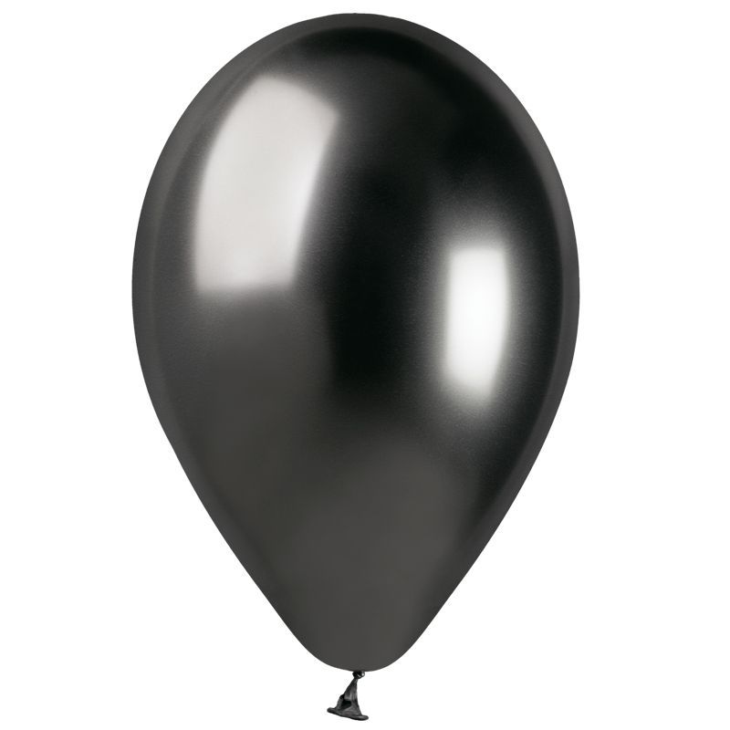 Хром Темное серебро 90, Металл / Shiny Space grey 90, латексный шар