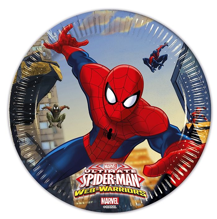 Тарелки "Человек-Паук" / Ultimate Spiderman Web Warriors