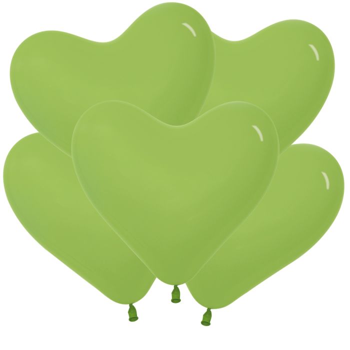 Сердце Светло-зелёный, Пастель / Key Lime