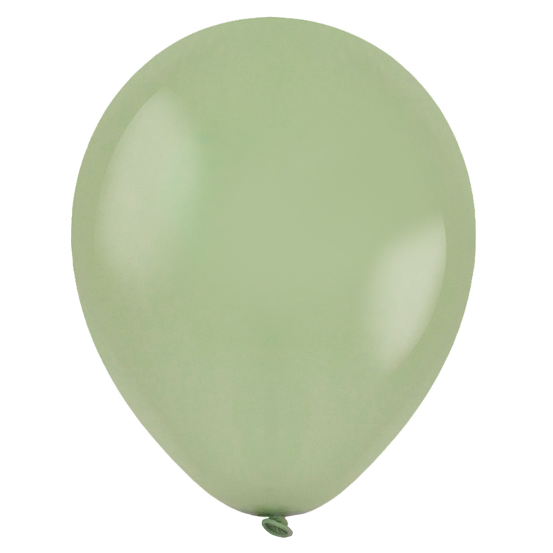 Серо-зеленый, Пастель / Winter green, латексный шар