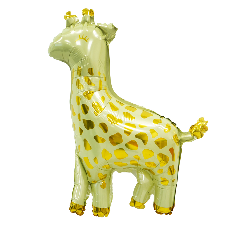 Жираф бежевый / фольгированный шар