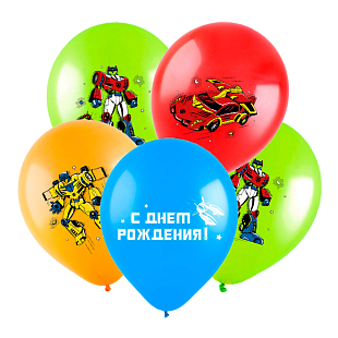 Трансформеры 12", Ассорти Пастель 2 ст. / 50 шт. /