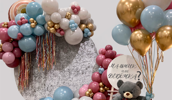 Фотозона с мишкой 