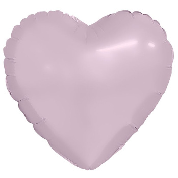 Сердце Орхидея в упаковке, фольгированный шар