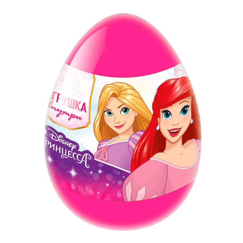 Пластиковое яйцо с игрушкой Disney Принцессы HAPPY MAGIC (собери коллекцию)